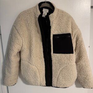 Z Supply Active Womens Sherpa Reversible Jacket